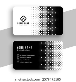 eye catching company branding card template for business promotion vector