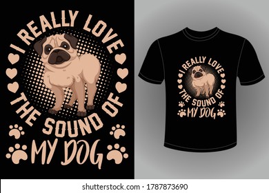 Plantilla de diseño de camiseta de perro para la captura de ojos - perro de recuperación dorada rottweiler caña corso pomerania pastor alemán francés bulldog australiano pastor boxeador cachorros de perro cangrejos beagle de perro caliente