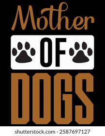 Eye Catching Dog T-shirt Design