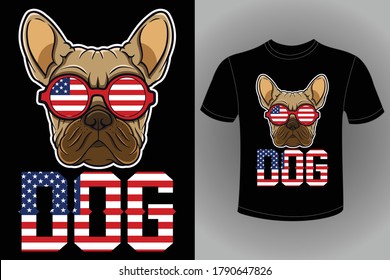 Eye Catching Dog T-Shirts Design Bundle - American Dog Design - Bulldog and Vector Doggy Pet for Dog and Cat Lover