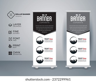 Eye catching, effective roll up banner