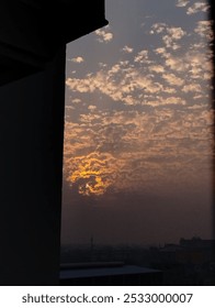 Eye Catching Evening Sky With Clouds
