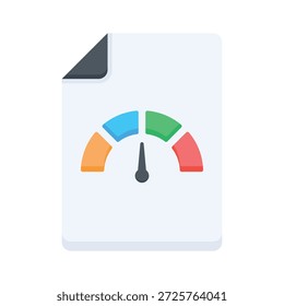 Um ícone atraente de estilo simples para relatórios de negócios, relatórios de dados e documentos de negócios