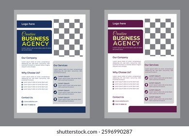 eye catching flyer design for