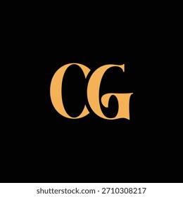 Un diseño de monograma llamativo con letras O y G entrelazadas en un estilo vintage ideal para la identidad y el logotipo de la marca de lujo