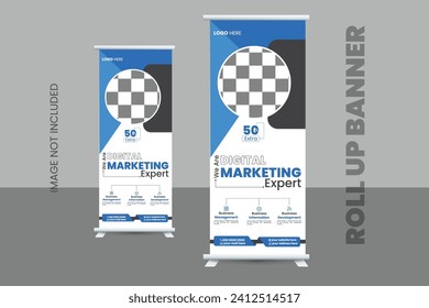 Diseño de pancartas de enrollamiento de ojos