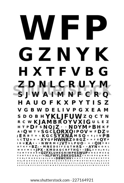 How To Make An Eye Chart Poster