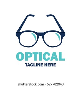 Eye Clinic / Ophthalmic Clinic / Ophthalmology / Optometrist Logo With Text Space For Your Slogan / Tagline, Vector Illustration