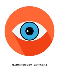 Eye Colored Vector Icon
