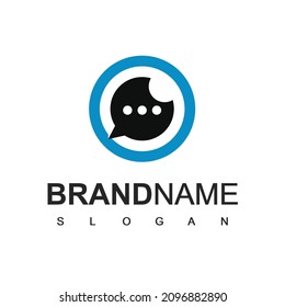 Eye Consulting Logo Design Template, Optic Icon Vector