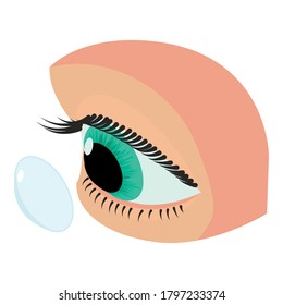 1,001 Contact Lens Cartoon Images, Stock Photos & Vectors | Shutterstock