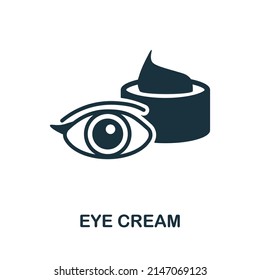 Eye Cream icon. Simple element from skin care collection. Creative Eye Cream icon for web design, templates, infographics and more