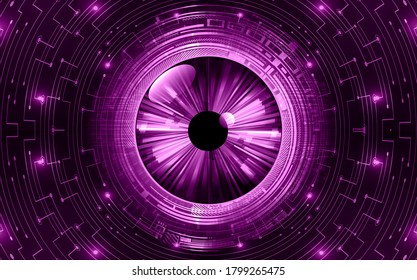  fondo de concepto de tecnología futura de circuito de los ojos