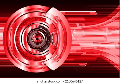 eye cyber circuit future technology concept background
