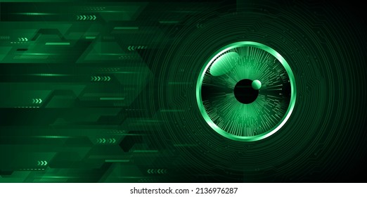 Blick-Cyberkreis-Zukunftskonzept-Hintergrund