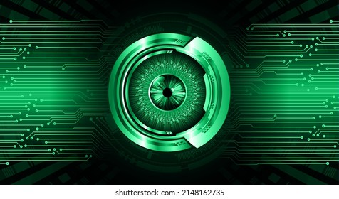 Blick-Cyberkreis-Zukunftskonzept-Hintergrund
