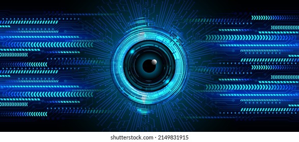 Blick-Cyberkreis-Zukunftskonzept-Hintergrund