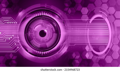 Blick-Cyberkreis-Zukunftskonzept-Hintergrund