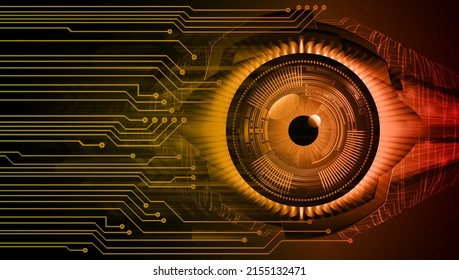 Blick-Cyberkreis-Zukunftskonzept-Hintergrund