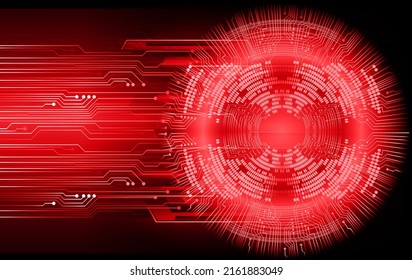 eye cyber circuit future technology concept background