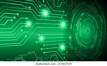 fondo de concepto de tecnología futura de circuito de los ojos