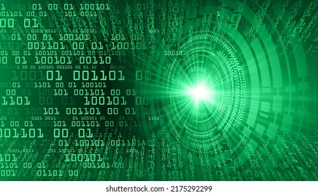 fondo de concepto de tecnología futura de circuito de los ojos