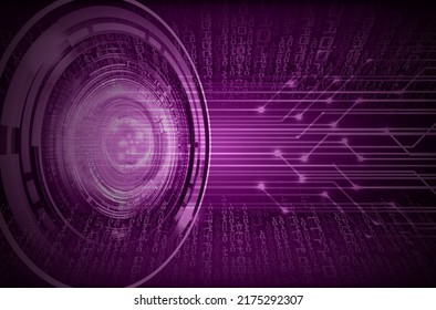 eye cyber circuit future technology concept background