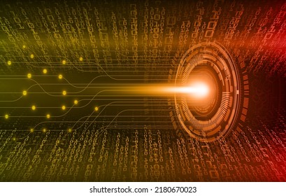 fondo de concepto de tecnología futura de circuito de los ojos