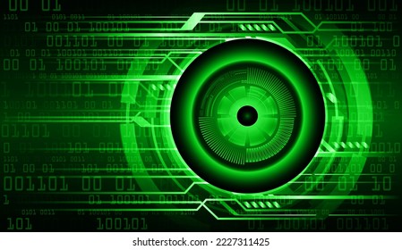 Blick-Cyberkreis-Zukunftskonzept-Hintergrund