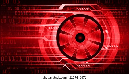 Blick-Cyberkreis-Zukunftskonzept-Hintergrund