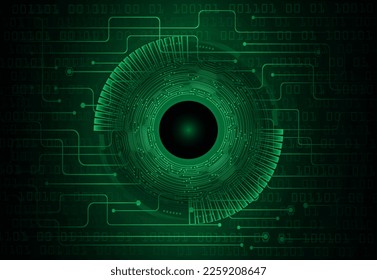 Blick-Cyberkreis-Zukunftskonzept-Hintergrund