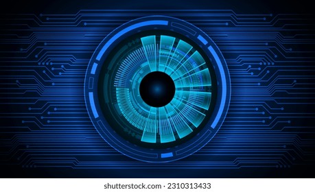 Blick-Cyberkreis-Zukunftskonzept-Hintergrund