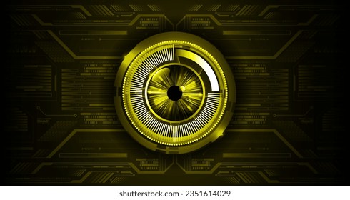 Blick-Cyberkreis-Zukunftskonzept-Hintergrund