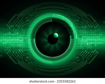 Blick-Cyberkreis-Zukunftskonzept-Hintergrund