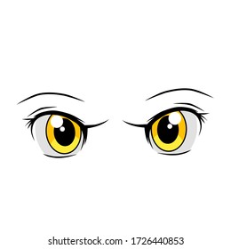 Eye Design Manga Cartoons Stock Vector (Royalty Free) 1726440853