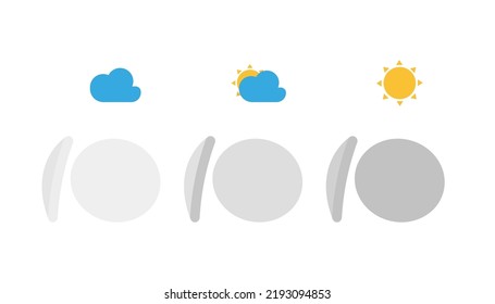 Eye Different Vision Vector Illustration Stock Vector (Royalty Free ...