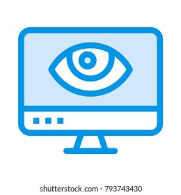 eye display  screen 