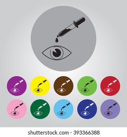 Eye drop icon