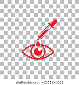 eye drop icon , pharmacy icon