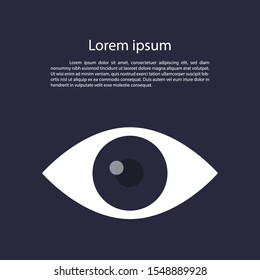 Eye drop line icon. Eye Care vector logo design. Eye with tear vector illustration. Eye with drop outline style design, designed for web and app. vector, illustration