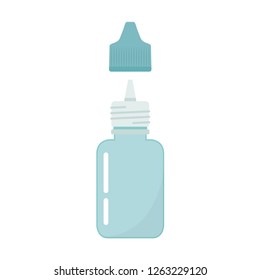 Eye drop vector. free space for text. wallpaper.