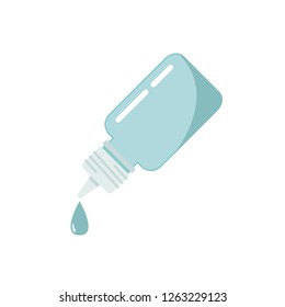 Eye drop vector. free space for text. wallpaper.