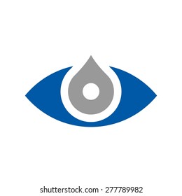 Eye Drop Water Logo