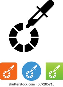 Eye Dropper With Color Picker Icon