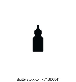 eye dropper icon. sign design