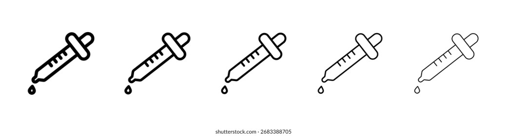 Augentropfensymbol Vektorgrafik