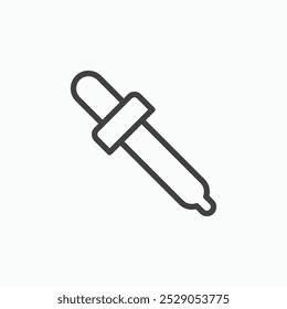 Die Symbole für den Augentropfen sind eingestellt. Füllung und Liniendarstellung