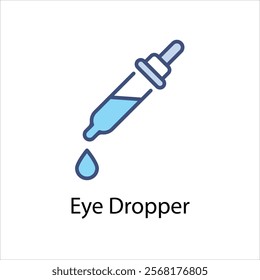 Eye Dropper Vector icon stock illustration