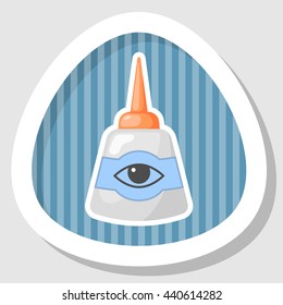 Eye drops bottle