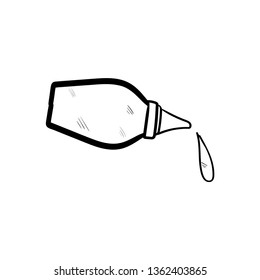 eye drops icon doodle